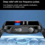 TK11P 1.83 inch IPS Screen IP68 Waterproof Leather Band Smart Watch, Support Stress Monitoring / ECG - Image 3
