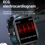 TK11P 1.83 inch IPS Screen IP68 Waterproof Silicone Band Smart Watch, Support Stress Monitoring / ECG - Image 4