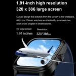 T90 1.91 inch IPS Screen IP67 Waterproof Smart Watch, Support Bluetooth Call / Non-invasive Blood Sugar - Image 13