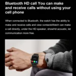 T90 1.91 inch IPS Screen IP67 Waterproof Smart Watch, Support Bluetooth Call / Non-invasive Blood Sugar - Image 14