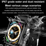 T90 1.91 inch IPS Screen IP67 Waterproof Smart Watch, Support Bluetooth Call / Non-invasive Blood Sugar - Image 17