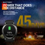 Zeblaze Stratos 3 1.43 inch AMOLED Screen IP68 Waterproof Smart Watch, Support Bluetooth Call / GPS - Image 8