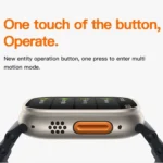 T800 Ultra 1.99 inch Ocean Silicone Band Smart Watch Support Heart Rate / ECG - Image 6