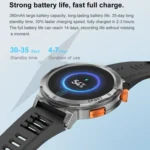 M52 1.43 inch Screen IP68 Waterproof Smart Watch, Support Bluetooth Call / Heart Rate - Image 12
