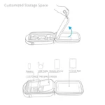 PGYTECH Portable PU Nylon EVA Storage Bag for DJI TELLO - Image 4