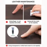 CONTACTS FAMILY CF1110 Universal Crazy Horse Leather Watch Protective Case Storage Bag for Apple Watch - Image 7