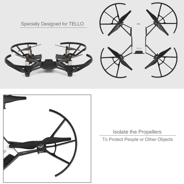 CHT0136B_4.webp 4 PCS Propeller Protective Covers for DJI TELLO Drone - Image 5