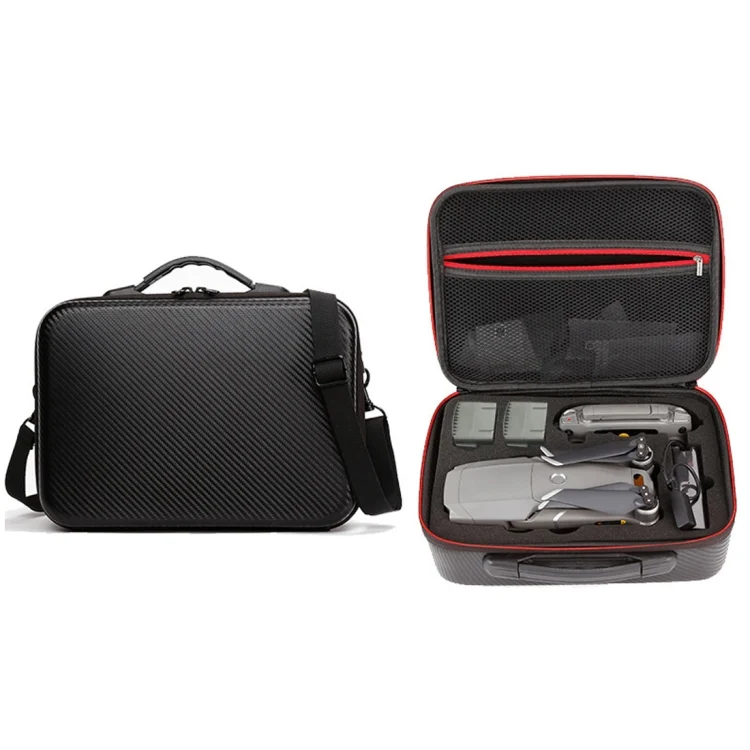 CHT0149B.webp Portable Double-deck Single Shoulder Waterproof Storage Travel Carrying Cover Case Box for DJI Mavic Air - Image 1