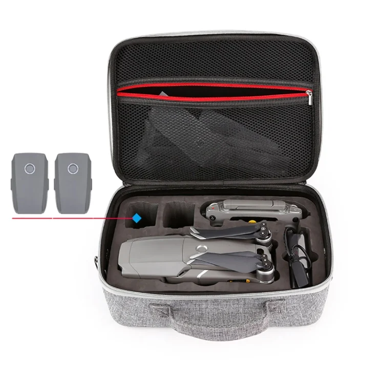 CHT0154H_4.webp Shockproof Waterproof Portable Case for DJI Mavic 2 Pro / Zoom and Accessories, Size: 29cm x 19.5cm x 12.5cm - Image 5