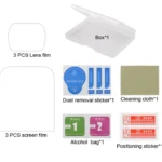 6 PCS Lens Protector + Screen Tempered Glass Film for DJI OSMO Pocket Gimbal - Image 8