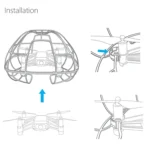 PGYTECH Spherical Protective Cover Cage for DJI TELLO - Image 3