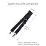 STARTRC Thickening Stress Relieving Neck Strap Lanyard Hang Rope Buckle for DJI RONIN RS-2 /  RONIN RS-C2 - Image 5