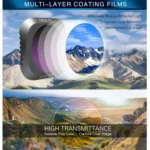 Sunnylife M2P-FI538 ND8-PL + ND16-PL + ND32-PL + ND64-PL ND-PL Lens Filter for DJI Mavic 2 Pro - Image 6
