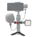 Mini Tripod Mount + Flashlight Extension Bracket for DJI OSMO Mobile 2 - Image 9