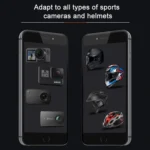 Cycling Helmet Adhesive Multi-Joint Arm Fixed Mount Set with J-Hook Buckle Mount & Adapter & Screw for GoPro, Insta360, DJI and Other Action Cameras - Image 12