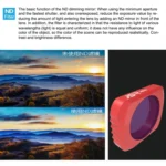6 in 1 HD Slim ND4 & ND8  & ND16 & ND32 & CPL & ATSR Lens Filter for DJI OSMO Pocket - Image 12