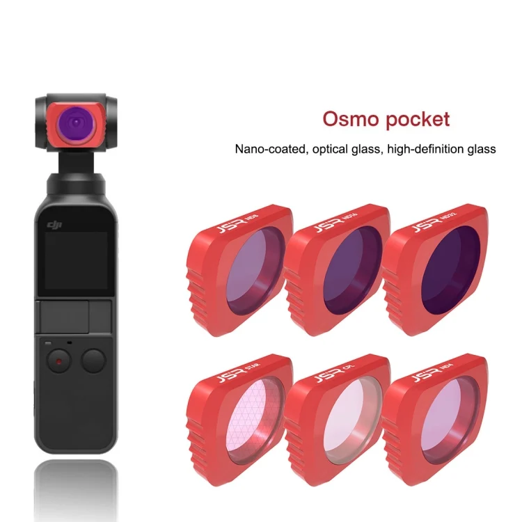 DCA0650_9.webp 6 in 1 HD Slim ND4 & ND8  & ND16 & ND32 & CPL & ATSR Lens Filter for DJI OSMO Pocket - Image 10