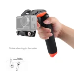 Shutter Trigger + Floating Hand Grip Diving Buoyancy Stick with Adjustable Anti-lost Strap & Screw & Wrench for DJI Osmo Action - Image 3