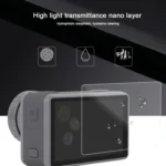 For DJI Osmo Action 3-in-1 Lens  Front and Back LCD Display HD Protective Film - Image 4