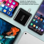 RUIGPRO 5V 3A QC 3.0 + PD Quick Charger Power Adapter for DJI OSMO Action, US Plug - Image 12