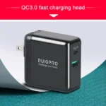 RUIGPRO 5V 3A QC 3.0 + PD Quick Charger Power Adapter for DJI OSMO Action, US Plug - Image 7