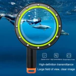RUIGPRO Floating Hand Grip Dome Port Underwater Diving Camera Lens Transparent Cover for DJI Osmo Action - Image 10