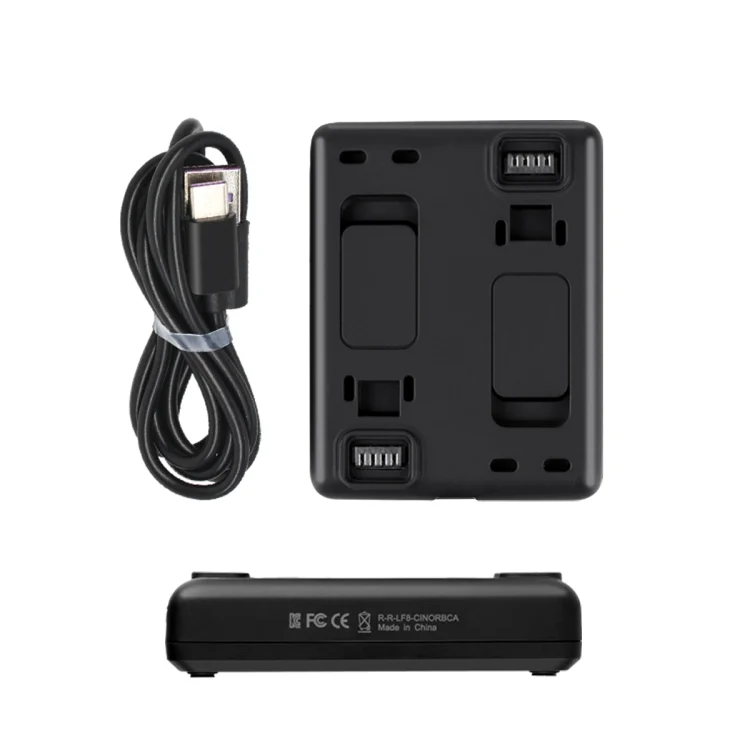 DCA0987_1.webp R-R-LF8-CINOR8CA For Insta360 ONE R 4K Panoramic Camera Batteries Charger Fast Charging Dual Charging Interface Charging Base - Image 2
