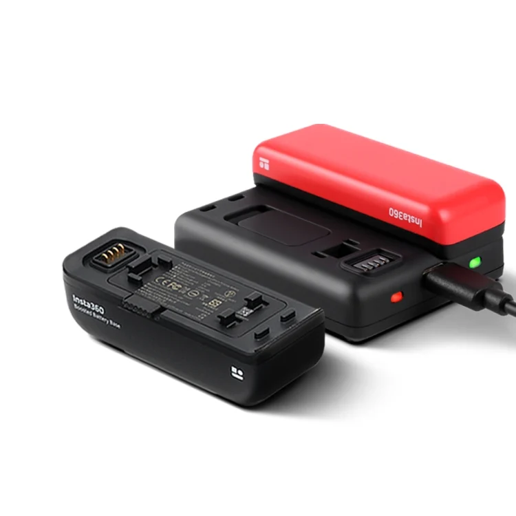 DCA0987_3.webp R-R-LF8-CINOR8CA For Insta360 ONE R 4K Panoramic Camera Batteries Charger Fast Charging Dual Charging Interface Charging Base - Image 4