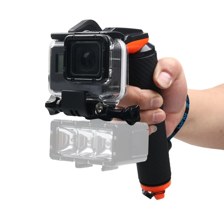 DCA1134_2.webp Shutter Trigger + Floating Hand Grip Diving Buoyancy Stick with Adjustable Anti-lost Strap & Screw & Wrench for GoPro HERO7 /6 Black /5 Black - Image 3