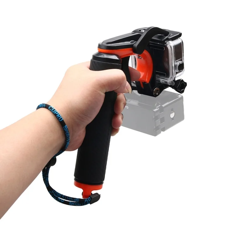 DCA1134_3.webp Shutter Trigger + Floating Hand Grip Diving Buoyancy Stick with Adjustable Anti-lost Strap & Screw & Wrench for GoPro HERO7 /6 Black /5 Black - Image 4