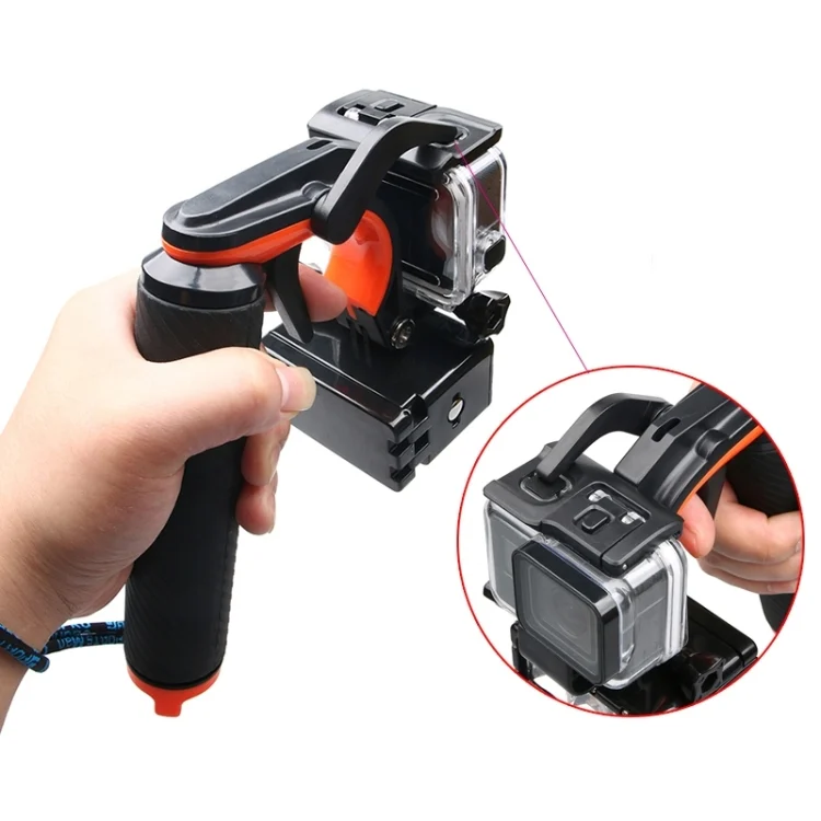 DCA1134_4.webp Shutter Trigger + Floating Hand Grip Diving Buoyancy Stick with Adjustable Anti-lost Strap & Screw & Wrench for GoPro HERO7 /6 Black /5 Black - Image 5