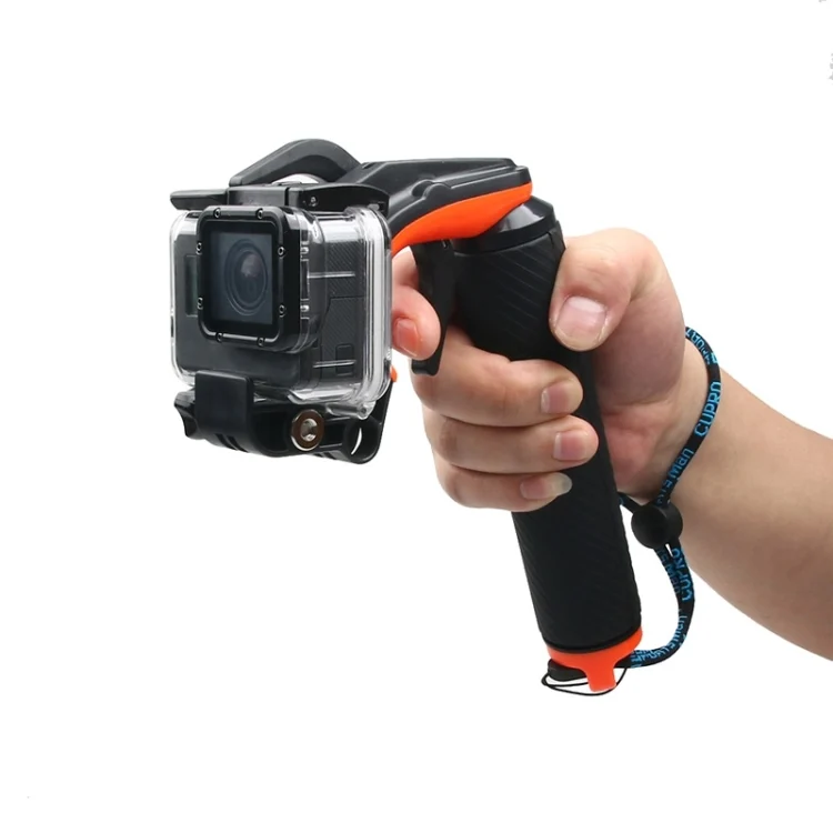 DCA1134_6.webp Shutter Trigger + Floating Hand Grip Diving Buoyancy Stick with Adjustable Anti-lost Strap & Screw & Wrench for GoPro HERO7 /6 Black /5 Black - Image 7