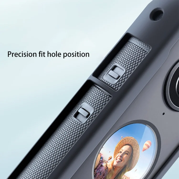 DCA1331B_4.webp PC Plastic Protective Frame Mount Cage with Tripod Base Adapter for Insta360 One X2 - Image 5
