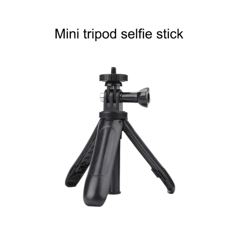 DCA1472_B1.webp Multi-functional Foldable Tripod Holder Selfie Monopod Stick for GoPro, Insta360, DJI and Other Action Cameras, Length: 12-23cm - Image 2