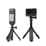 Multi-functional Foldable Tripod Holder Selfie Monopod Stick for GoPro, Insta360, DJI and Other Action Cameras, Length: 12-23cm - Image 3