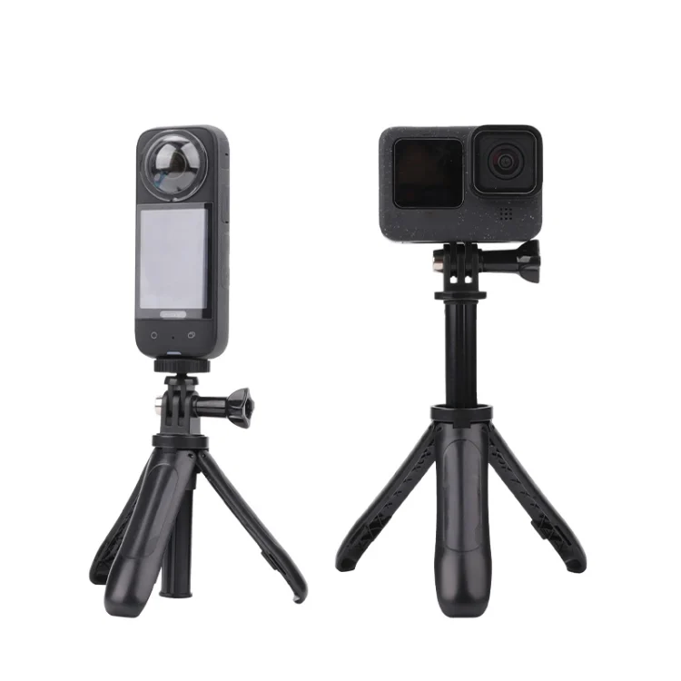 DCA1472_B2.webp Multi-functional Foldable Tripod Holder Selfie Monopod Stick for GoPro, Insta360, DJI and Other Action Cameras, Length: 12-23cm - Image 3