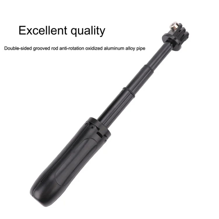 DCA1472_B5.webp Multi-functional Foldable Tripod Holder Selfie Monopod Stick for GoPro, Insta360, DJI and Other Action Cameras, Length: 12-23cm - Image 6