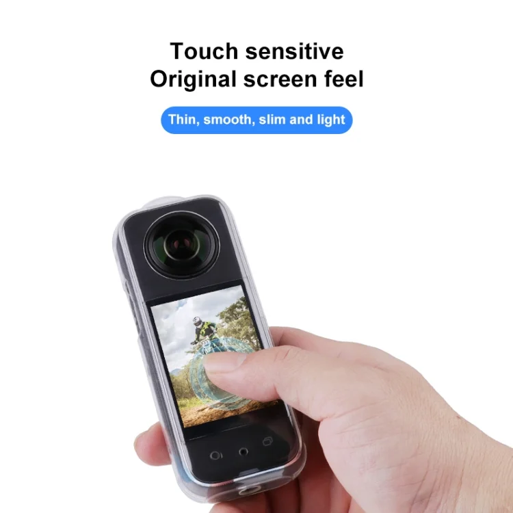 DCA1545T_6.webp For Insta360 X3 Full Body Clear TPU Protective Case - Image 7