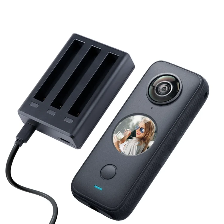 DCA2026B_3.webp Tri-Slot Batteries Fast Charger for Insta360 One X2 - Image 4