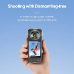 For Insta360 X3 STARTRC No Disassembly Transparent Lens Protection Cover - Image 4