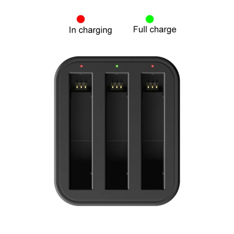 DCA2130B_2.webp For Insta360 X3 / One X2 Tri-Slot Batteries Fast Charger - Image 3