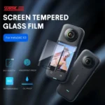 For Insta360 X3 STARTRC 2pcs Curved  HD Explosion-proof Soft Film - Image 3