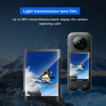 For Insta360 X3 STARTRC 2pcs Curved  HD Explosion-proof Soft Film - Image 4