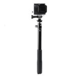 30-93cm Grip Foldable Tripod Holder Multi-functional Selfie Stick Monopod for GoPro, Insta360, DJI and Other Action Cameras, Phones