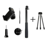 30-93cm Grip Foldable Tripod Holder Multi-functional Selfie Stick Monopod for GoPro, Insta360, DJI and Other Action Cameras, Phones - Image 11