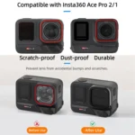 For Insta360 Ace Pro 2 Sunnylife Silicone Lens Cap Protector Lens Cover - Image 3