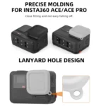 For Insta360 Ace / Ace Pro Sunnylife Silicone Lens Cap Protector Lens Cover - Image 4