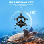 Water Sports Diving Snorkeling Mask Swimming Glasses for GoPro, Insta360, DJI and Other Action Cameras - Image 3