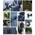 For DJI Osmo Action 5 Pro / 4 / 3 Sunnylife Protective Case Frame Mount Adapter Sun Hood Housing Case - Image 6