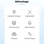 For Insta360 GO 3 / GO 3S BRDRC Portable Storage Box Case - Image 5